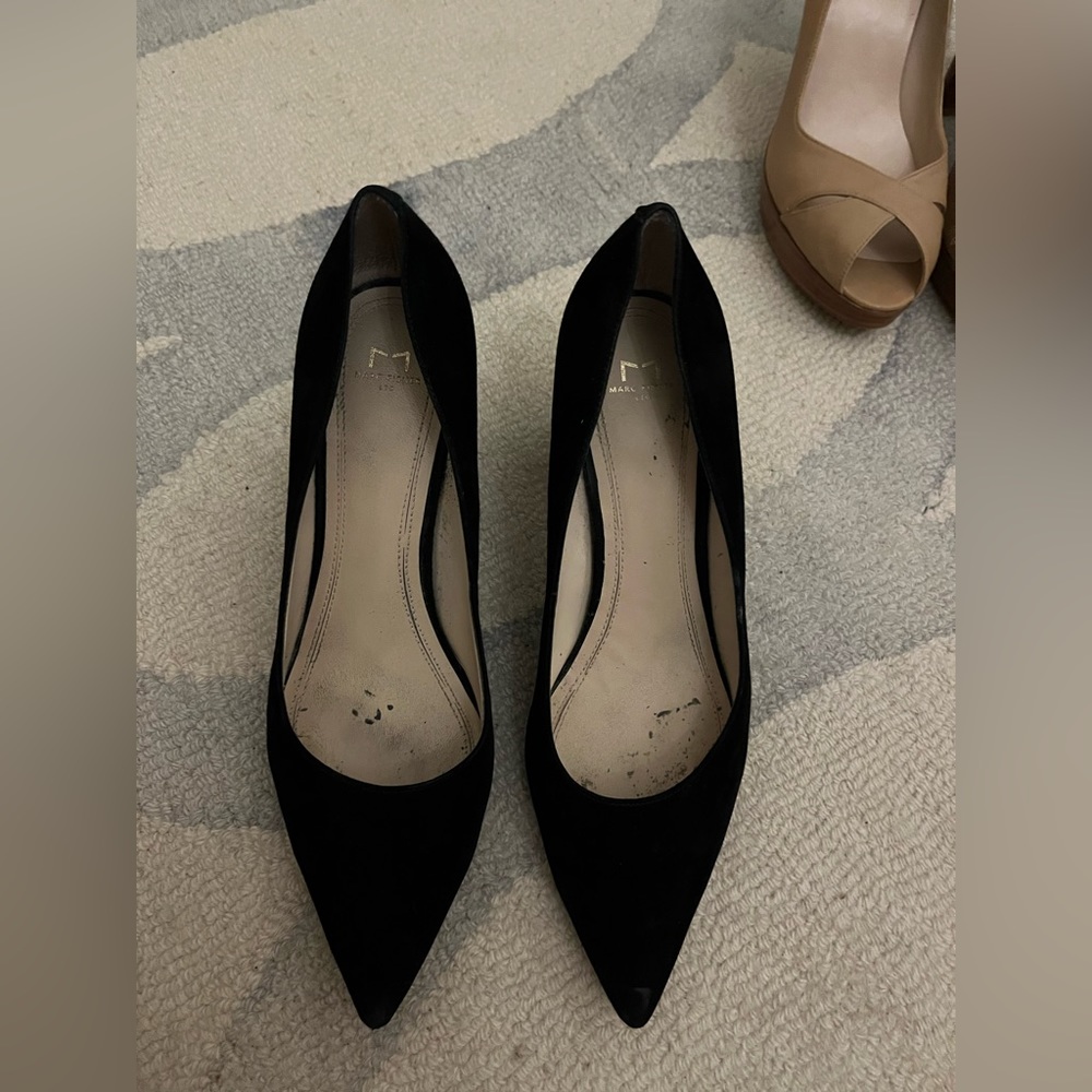 Marc fisher black heels